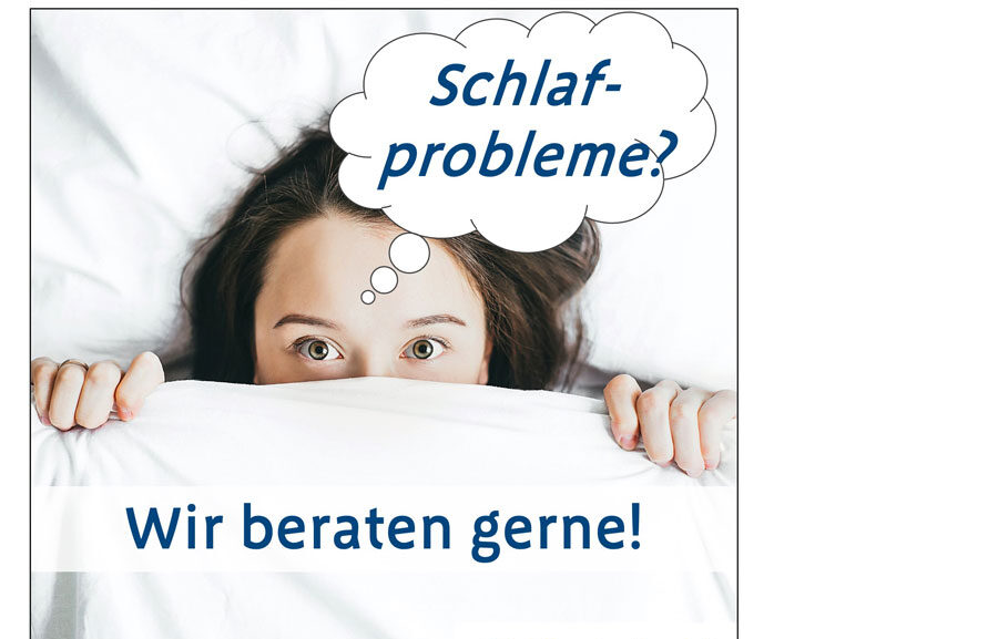 Schlafprobleme? Du bist nicht allein!